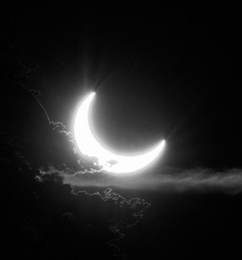 Crescent Moon, Crescent, The Moon, Solar, Moon, Black And White, White, Black