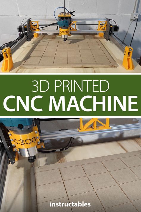 Best Cnc Machine, 3d Printing Ideas Useful, Diy Cnc Machine, Homemade Cnc, Wood Cnc Machine, Cnc Machine Projects, Hobby Cnc, Diy Cnc Router, Machine 3d