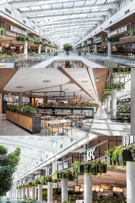 Shopping Center Architecture, Food Court Design, Shopping Mall Interior, Shopping Mall Design, Mall Food Court, Landscape And Urbanism Architecture, Shop Facade, Architecture Presentation Board, Mall Design