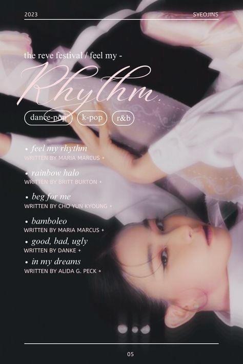 Red Velvet Poster, Text Graphic Design, Black Hair Bun, Soft Filter, Velvet Aesthetic, Pop Posters, Pink Posters, Red Velvet Seulgi, Album Cover Design