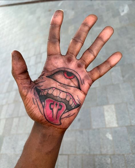 @lukeaashley 👅 Jujutsu Kaisen piece on the palm by our resident artist Luke ✋ Luke’s books are currently closed but keep an eye on his page later in the year for when 2025 bookings will open! 👀 #tattoo #auraninetyfour #palmtattoo #jujutsukaisen #anime #animetattoo #jjk #jujutsukaisentattoo #animetattooartist #handtattoo #blackworktattoo #blackwork #blxckink #blkttt #tattoodo #tattoosnob #vladbladirons #eclipsetattooink #inkerland #inkedmag #tattooideas #tattooinspiration #londontattoo #lo... Anime Palm Tattoo, Jujutsu Kaisen Tattoo, Open Tattoo, Palm Tattoo, Tattoo Anime, Luke Luke, Palm Tattoos, Hand Palm, London Tattoo