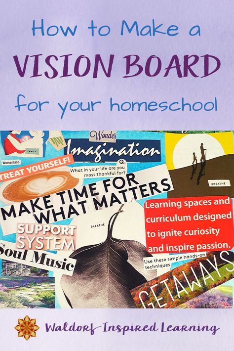 Winter Homeschool, Work Vision Board, Make A Vision Board, Kindergarten Homeschool Curriculum, Waldorf Homeschool, Kindergarten Curriculum, Beginning Of Year, Making A Vision Board, Japanese Graphic