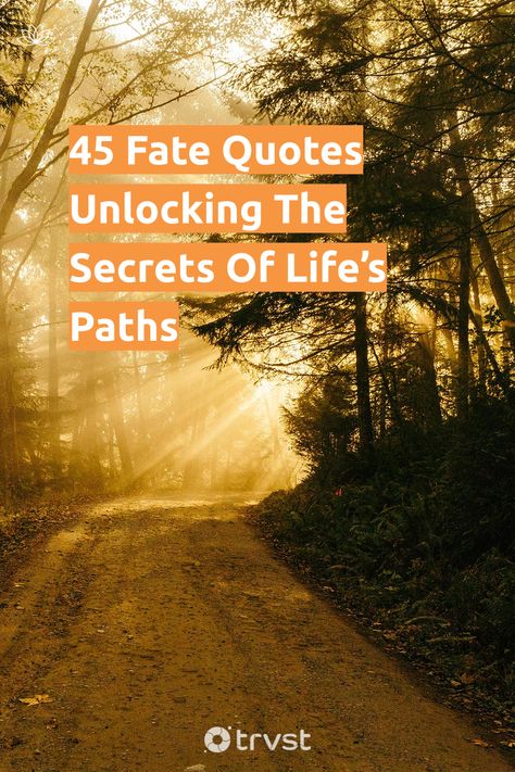 Follow the twists and turns of life's road with our collection of 45 thought-provoking fate quotes. 🌀 Do we shape our destinies or tread a preordained path? 🤔 Explore the fascinating balance of choice and destiny with us. Click to ponder life's profound mysteries today! #FateQuotes #LifePaths #Destiny #LifeQuotes #DeepThoughts Quotes On Roads Paths, Where Life Takes You Quotes Paths, Quotes About Journey Of Life Paths, Quotes About Fate, Fate Quotes, Creepy Quotes, Destiny Quotes, Lack Of Confidence, Journey Quotes