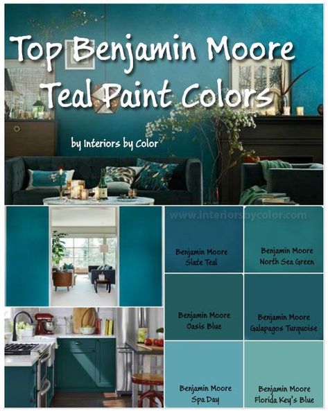 Benjamin Moore Teal Paint Colors by http://www.interiorsbycolor.com/ Benjamin Moore Oasis Blue, Benjamin Moore Galapagos Turquoise, Benjamin Moore Florida Keys Blue, Benjamin Moore Bermuda Turquoise, Dark Teal Benjamin Moore Paint, Teal Ocean Benjamin Moore, Florida Keys Blue Benjamin Moore, Carribean Teal Benjamin Moore, Mayo Teal Benjamin Moore