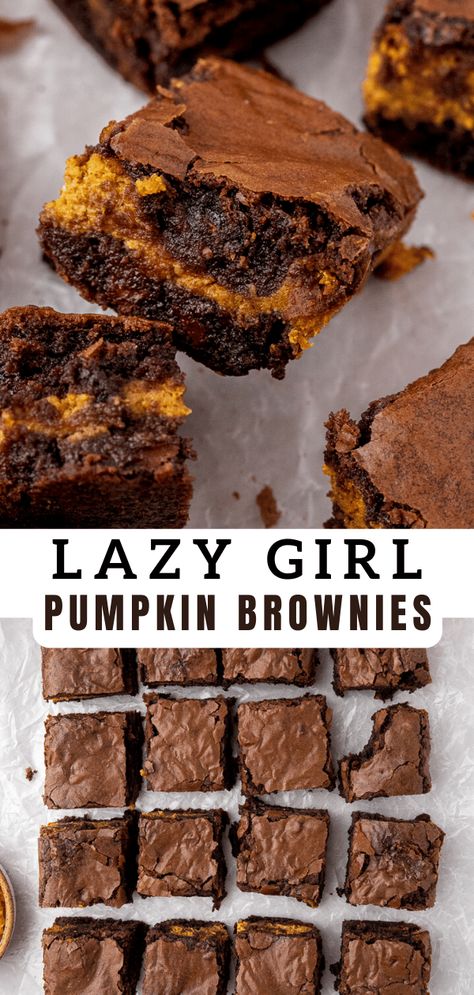 Pumpkin Spice Brownies, Pumpkin Cheesecake Filling, Boxed Brownie Recipes, Cheesecake Mixture, Pumpkin Cheesecake Brownies, Cheesecake Brownies Recipe, Pumpkin Brownies, Holiday Sweets, Pumpkin Recipe