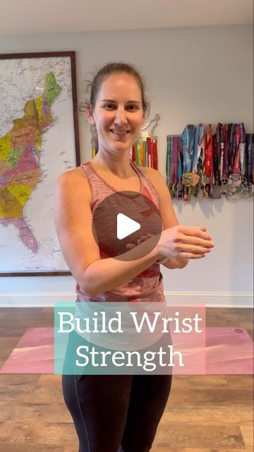 Stephanie Ridgway on Instagram: "If you’re having any pain in your hands, elbows, or wrists, you may need to start working on building up your wrist strength.

If your hands, wrists, and forearms are weak, more stress is placed on those joints, which can cause pain and injury.

These are a few of the wrist strengthening exercises I like to start with. Try doing 2-3 sets of 10 of each of them. Start with a light weight and gradually progress as you get stronger.

Comment Wrist if you need to start working on your wrist strength today!

#wriststrength #wristpainrelief #gripstrength #handstrength #elbowpainrelief" Wrist Exercises Strength, Wrist Strengthening Exercises, Wrist Strengthening, Elbow Pain Relief, Wrist Pain Relief, Wrist Strength, Wrist Exercises, Hand Exercises, Get Stronger