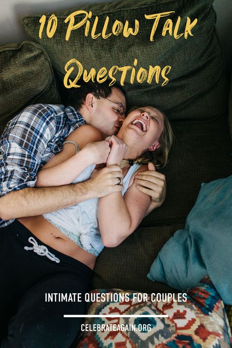 10 Pillow Talk Questions For Married Couples: Juicy Prompts Talking Points For Couples, Bedroom Questions For Couples, Pillow Talk Questions, Questions For Married Couples, Intimate Questions For Couples, Couple Talking, Better Husband, Improve Marriage, Overcoming Jealousy