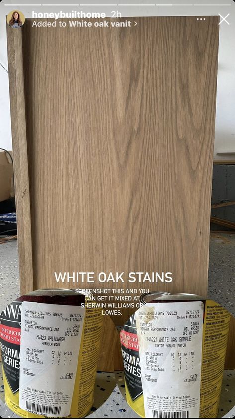 Behr Classic Milk Tea Stain, Stain Colors For Wood Cabinets, Fresh Brew Stain Benjamin Moore, Beadboard Painted Same Color As Wall, Diy White Oak Stain, Pine Stained To Look Like White Oak, Neutral Stain Colors, Beam Stain Colors, Staining Red Oak To Look Like White Oak