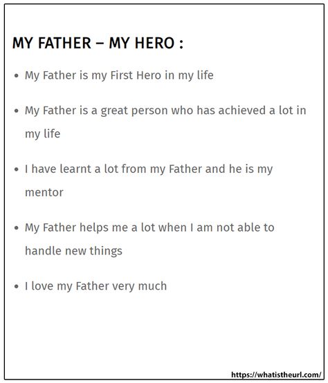 Essay on My Father – My Hero My Hero Essay, Father Essay, Hero Essay, Essay About Life, Photo Folio, English Poems, Project Work, Sentence Writing, English Lessons For Kids