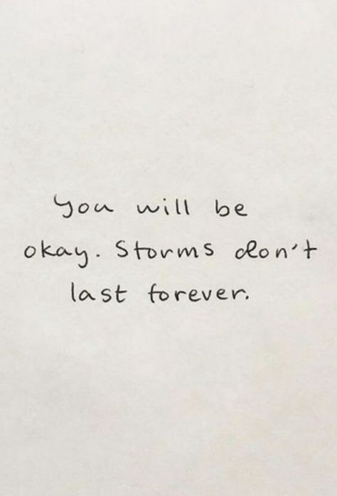 Soft Reminder, Ge Aldrig Upp, Storms Dont Last Forever, Fina Ord, Quotes Wisdom, Life Quotes Love, Be Okay, Note To Self, Pretty Words