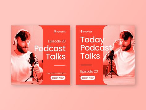 Podcast Instagram Template by Halagraph Creative on Dribbble Podcast Creative Ads, Podcast Promo, Podcast Instagram, Instagram Questions, Podcast Cover, Instagram Template Design, Thumbnail Design, Inspo Board, Creative Ads