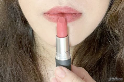 A Little Tamed is described as a "mid-tone pink with yellow undertones." This lipstick is a bright medium coral pink with a slightly warm undertone and a powdery finish. Warm Pink Lipstick, Best Pink Lipstick, Mac Powder Kiss Lipstick, Kiss Lipstick, Mac Powder, Pink Lipstick, Warm Undertone, Mac Lipstick, Makeup Reviews