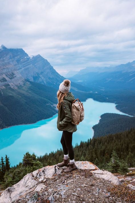 Renee Roaming, Peyto Lake, Hiking Photography, Hiking Quotes, Hiking Fashion, Camping Essentials, Canadian Rockies, Banff National Park, Beautiful Lakes