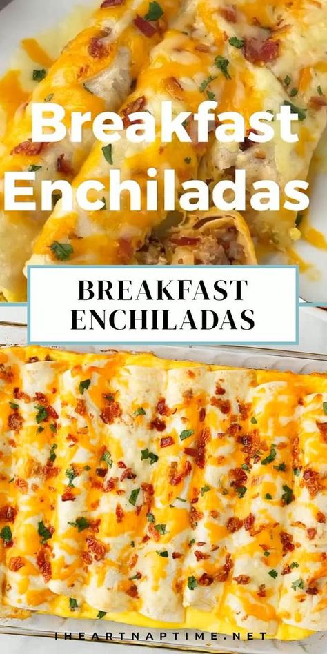 Healthy Dinner For Guests, Breakfast For 15 People, Unique Breakfast Recipes, Breakfast Ideas For Guests, Breakfast For Him, Unique Breakfast Ideas, Casserole Bake, Morning Ideas, Breakfast Enchiladas