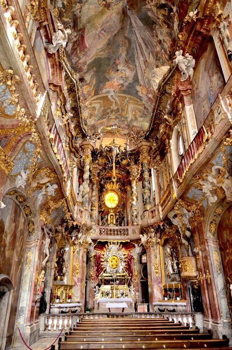 German Architecture Aesthetic, Germany Culture Aesthetic, German Buildings, German Aesthetic, Baroque Church, German Artists, Brussels Travel, German Culture, German Architecture