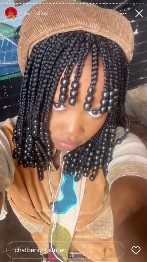 Expression Braids, Latest Hair Braids, Gothic Hairstyles, Braids Hairstyles Pictures, Cute Box Braids Hairstyles, Protective Hairstyles Braids, Braids With Beads, Pretty Braided Hairstyles, Natural Curls Hairstyles