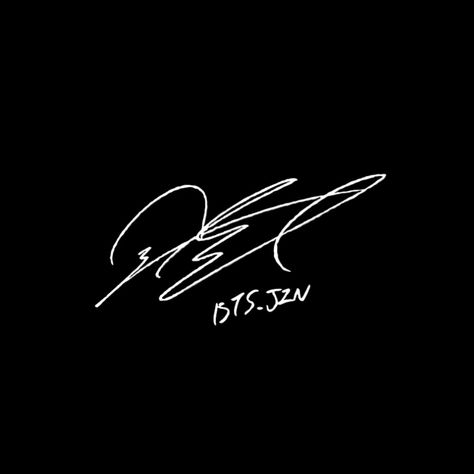 Jin Signature, Bts Signatures, Bts Merch, Jin Bts, Bts Jin, Bts Wallpaper, Kim Seokjin, Guitar, Layout