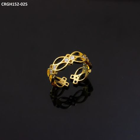 Ring - Rs. 450 only Adjustable chala ring Available in different designs and colours Inbox or whatsapp us at ‪+92 322 9961966‬ to place your order NOW🛒🛍 Gold Glitter, Gold Jewelry, Glitter, Gold, Design