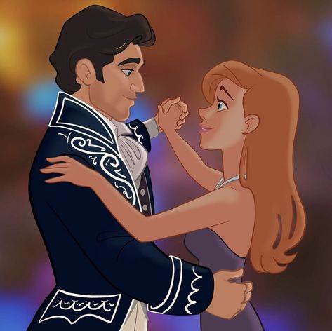 Giselle Disney Princess, Giselle And Robert, Enchanted Movie, Disney Romance, Cute Drawlings, Disney Ships, Disney Character Art, Disney Enchanted, Old Fan