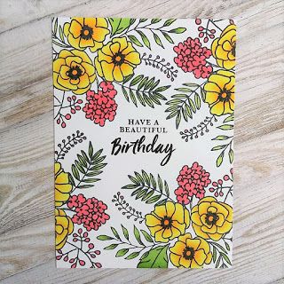 Front Page Ideas, Greeting Cards For Teachers, Happy Bird Day, Happy Birthday Cards Diy, Creative School Project Ideas, Bond Paper Design, Page Decoration, Page Borders Design, Hand Painted Card