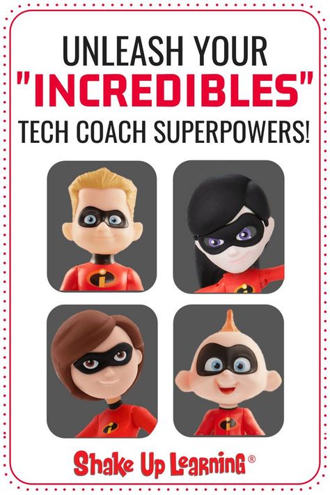 Trainers and Coaches: Unleash Your “Incredibles” Superpowers! Educational Technology Tools, Literacy Coach, Tech Tuesday, Professional Development For Teachers, Work Fun, Teacher Support, Teaching Technology, Instructional Technology, Education Technology