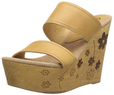 Sbicca Women's Pippa Wedge Sandal >>> Nice of your presence to have dropped by to see the picture. (This is an affiliate link) #womensplatformandwedgesandals Nana Clothes, Pretty Heels, Cute Wedges, Funky Shoes, Sandal Online, Wedges Sandals, Stunning Shoes, Shoes Store, Womens Golf Shoes