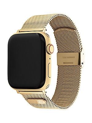 Apple Gold Watch, Coach Apple Watch Band, Classy Apple Watch, Apple Watch Gold Band, Apple Watch Gold, Apple Watch Bracelet Band, Apple Watch Bands Gold, Gold Apple Watch Band, Mobile Watch