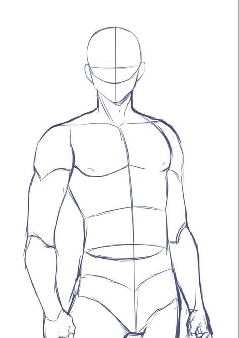 Drawing Poses Male, Male Body Drawing, Male Art Reference, Male Pose Reference, Drawing Body Poses, Sketch Poses, Seni 2d, Body Drawing Tutorial, Body Sketches