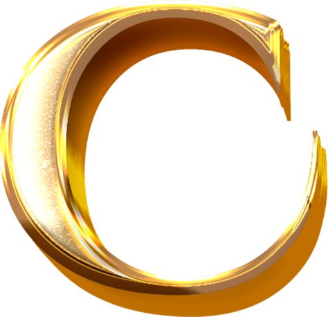 3D Gold Effect Letter C Gold Png, C Letter, Alphabet Style, Gold Effect, Background Gold, Letter C, Letter T, Gold Collection, Gold Design