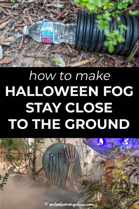 Diy Fog Machine, Diy Fog, Fog Chiller, Low Lying Fog, Ground Fog, Yard Haunt, Halloween Graveyard, Fog Machine, Spooky Places