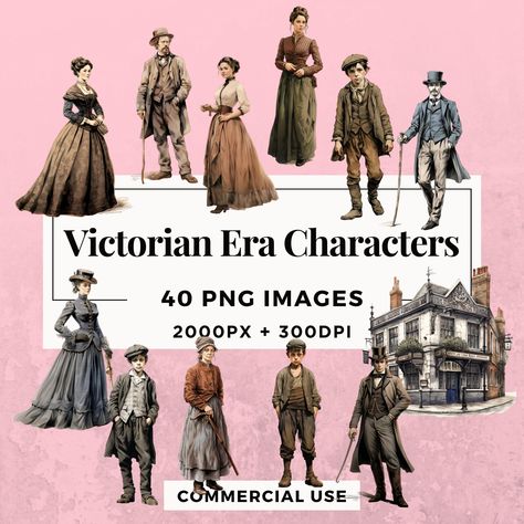 Victorian Character Design, Edwardian Era Fashion, Victorian Theme, Victorian Illustration, Diary Diy, Paper Boy, Historical Artwork, Vintage Character, Png Transparent Background