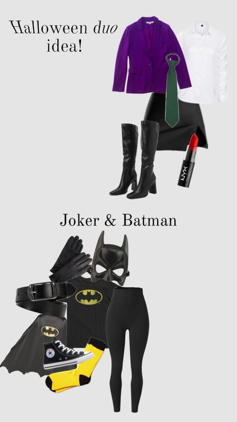 💚🖤 #halloween #joker #batman #costume #costumeidea #costumeduo Batman Costume Women, Halloween Joker, Joker Halloween Costume, Batman And Joker, Halloween Duos, Batman Costumes, Joker Halloween, Duo Costumes, Joker Costume