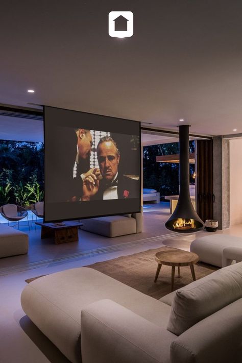 Marbella House, Home Gym Bedroom, Luxury Home Theater, Modern Spanish Home, Cinema Screen, Luxury Beach Villa, Marbella Villas, 5 Bedroom Villa, Spanish Villa