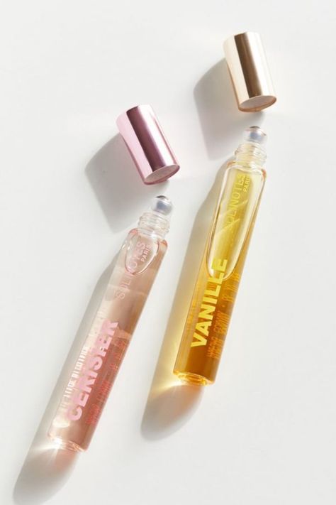 15 Rollerball Gifts Under $25 That Smell So Good, You'll Want to Keep Them For Yourself Roll Perfume, Fruit Slime, Beauty Logos, Face Ideas, Gifts Under 25, Cosmetic Packaging Design, Perfume Packaging, Roll On Perfume, Popsugar Beauty