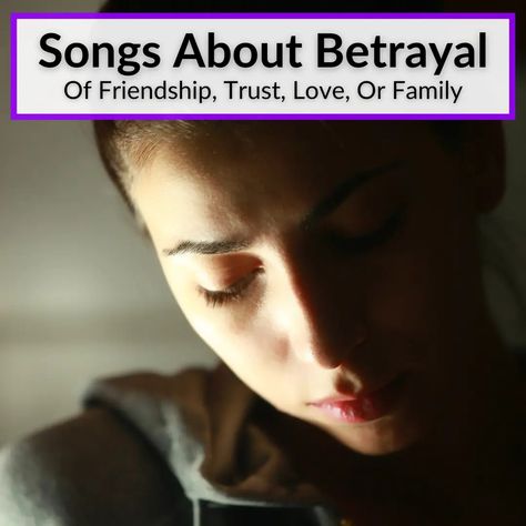 The best songs about betrayal have one thing in common: they make us feel the pain of being betrayed by someone we loved and/or trusted. That is why they... Being Betrayed, Betrayed By A Friend, Hot Country Songs, Feeling Betrayed, The Best Songs, Bullet For My Valentine, Trust Love, Country Rock, Marvin Gaye