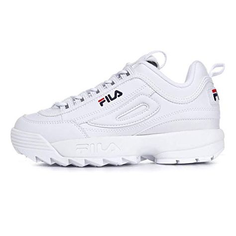 Fila Disruptor II White https://amzn.to/2qgvitR Fila Disruptor, Fila Disruptors, Dad Sneakers, Toddler Sneakers, Sneakers Mode, Red Sneakers, Casual Athletic, Boys Sneakers, Sneakers Outfit