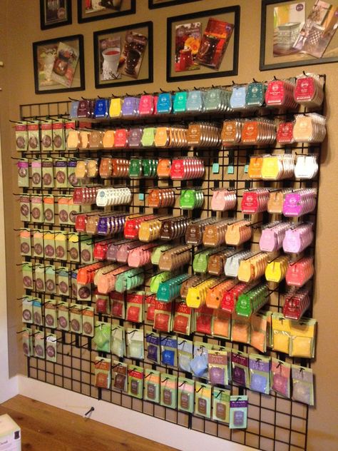 This is so perfect such a great way to organize these and keep them out of boxes and stuff! Keeps them out of the way. Scentsy Organization, Scentsy Office, Scentsy Display, Scentsy Sample Ideas, Scentsy Marketing, Selling Scentsy, Scentsy Consultant Ideas, Scentsy Party, Scentsy Business