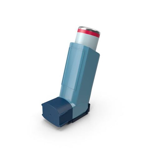 Asthma Inhaler by PixelSquid360 Thyroid Imbalance, Asthma Inhaler, Clogged Arteries, Allergy Asthma, Asthma Symptoms, Asthma Attacks, Mental Energy, Leaky Gut, Chronic Disease