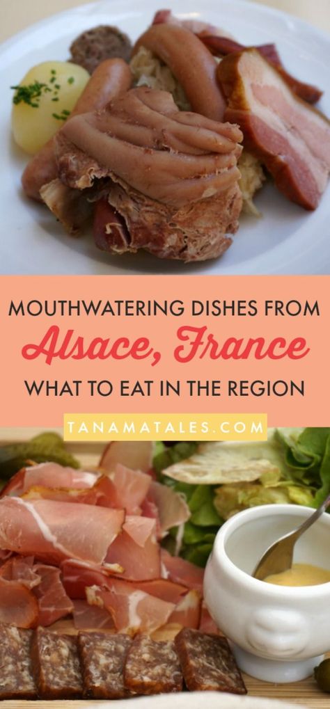 Things to do and eat in #Alsace, #France – Travel tips and ideas for #Strasbourg and #Colmar – Alsatian cuisine is a family-style cuisine impregnated with Germanic culinary traditions.  This guide will guide you a short context of the Alsace-Lorraine area and will tells you what are the best dishes (food) of the region. Alsace Lorraine, Cook Smarts, Alsace France, Reduce Food Waste, Best Dishes, Colmar, What To Eat, Foodie Travel, Strasbourg