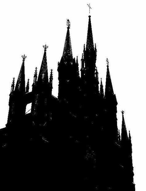 White Goth Aesthetic, Goth Castle, Goth Architecture, Church Tattoo, Gothic Poster, Castle Tattoo, Tattoo Filler, White Goth, Dark Castle