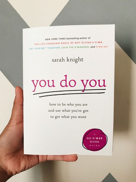 Tenk Positivt, Self Love Books, Sarah Knight, Empowering Books, Healing Books, Best Self Help Books, Self Development Books, Unread Books, 100 Books To Read