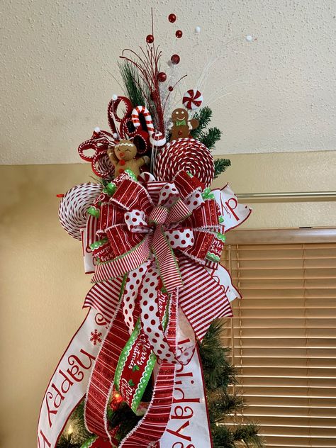 Candy cane christmas tree