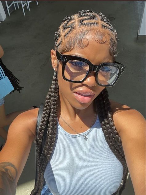 Cornrow Braids, Short Box Braids Hairstyles, Feed In Braids Hairstyles, Box Braids Hairstyles For Black Women, Cute Braided Hairstyles, Braided Cornrow Hairstyles, Braids Hairstyles Pictures, Quick Braided Hairstyles, Cute Box Braids Hairstyles