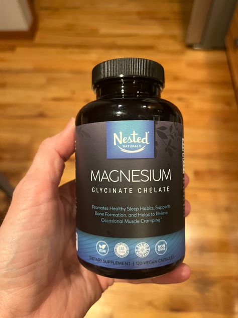 Nested Naturals – Magnesium Glycinate Chelate Supplement 200mg Per Serving High Absorption Vegan Capsules for Muscle Leg Cramps Stress Relief Bedtime Ease – 100% Chelated TRACCS Buffered Gluten-Free Non-GMO Magnesium Aesthetic, Magnesium Supplement Benefits, Benefits Of Magnesium Supplements, Chelated Magnesium, Magnesium Supplement, Muscle Cramps, Magnesium Glycinate, Healthy Sleep Habits, Magnesium Deficiency