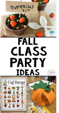 Fall Class Party Ideas Fall Class Party Ideas, Fall Class Party, Fall Party Activities, Fall Kids Party, Thanksgiving School Party, Class Party Activities, Class Party Ideas, Primary Playground, School Fall Festival