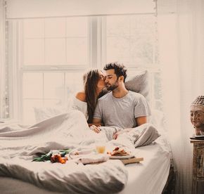 See this Instagram photo by @tezzamb • 1,067 likes Breakfast Couple Morning, Hug In Bed, Morning Bed, Morning Hugs, Happy Anniversary My Love, Men Nightwear, Romantic Questions, Romantic Kiss, Love Is Everything