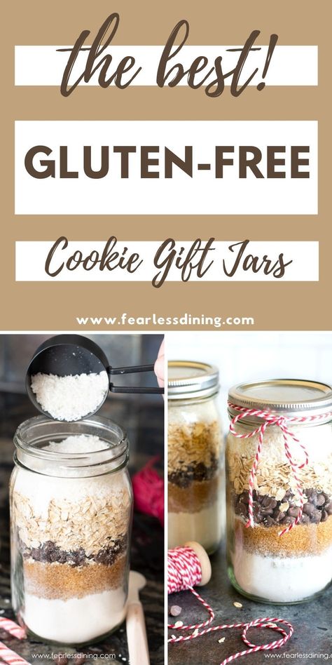 Cookie Mix In A Jar Recipe, Mason Jar Cookie Recipes, Cookie Mix Jar, Cookie Mix In A Jar, Mason Jar Cookies Mix, Gluten Free Cookies Easy, Cookie Jar Gifts, Cowboy Cookie Recipe, Magic Decor