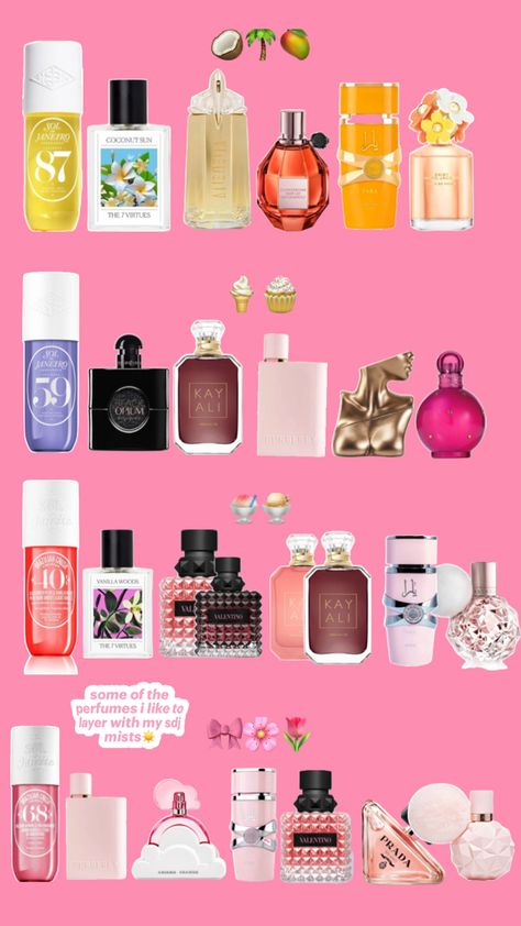 Layering Combos, Fragrance Lab, Pampering Routine, Fragrances Perfume Woman, Perfume Collection Fragrance, Perfume Scents, Perfume Lover, Bath And Body Care, Body Care Routine