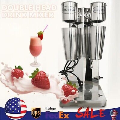 ad eBay - 360W Commercial Stainless Steel Milk Shake Machine Double Head Blender Mixer - Buy Now, click the link (eBay) Milk Shaker, Milkshake Drink, Milkshake Maker, Milkshake Machine, Blender Drinks, Shake Cup, Mixer Machine, Milk Smoothie, Shakes Drinks