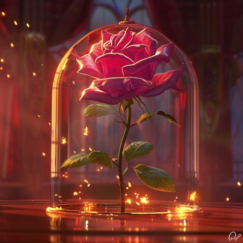 💖��✨ Embrace the Love and Magic of February! 🌹 Day 19: Behold the Enchanted Rose Feel the enchantment as this glowing beauty captivates your heart. 🥀 ✨ Reminiscent of the timeless tale of Beauty and the Beast, this artwork is a symbol of eternal love and enchantment. 💫 #LoveAndMagic #EnchantedRose #FebruaryArt #BeautyAndTheBeast #GlowingRose #ArtisticMagic #RomanticVibes #ArtInspiration #MagicalMoments #ArtisticExpression #InstaArt Beauty And Beast Rose, February Day, Tattoo Disney, Beauty And The Beast Rose, Beast Wallpaper, Painting Reference, Enchanted Rose, Disney Tattoos, Heart Art